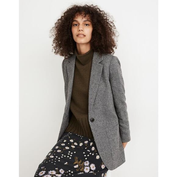 Madewell Jackets & Blazers - Madewell Larsen Blazer Herringbone